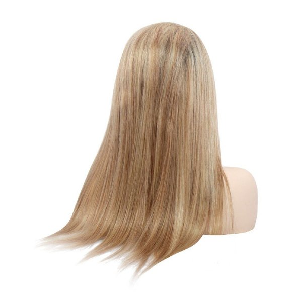 100% Human Hair Lace Front Wig Color: Balayage 20" - Picture 4 of 4